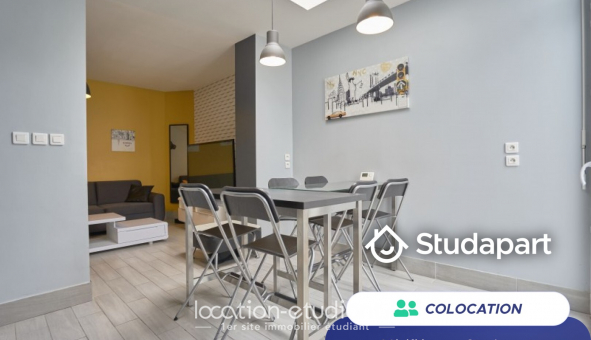 Colocation tudiante Studio à Tourcoing (59200)