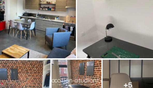 Colocation étudiante Studio à Tourcoing (59200)