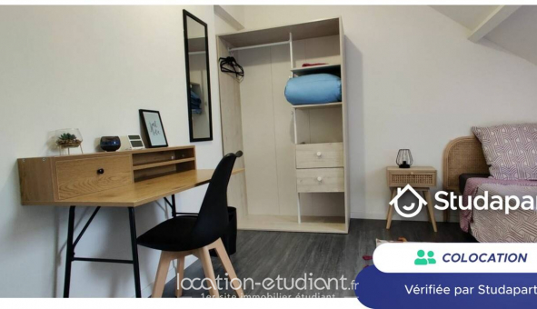 Colocation tudiante Chambre dans une colocation de 9m2