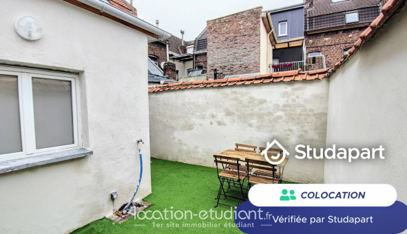 Colocation tudiante Studio à Tourcoing (59200)