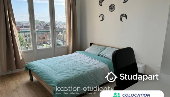 Colocation tudiante Studio à Tourcoing (59200)