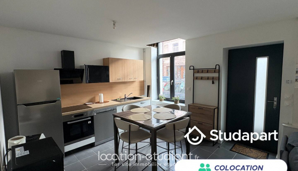 Colocation tudiante Studio à Tourcoing (59200)