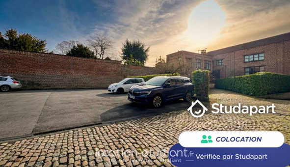 Colocation �tudiante Studio &agrave; Tourcoing (59200)