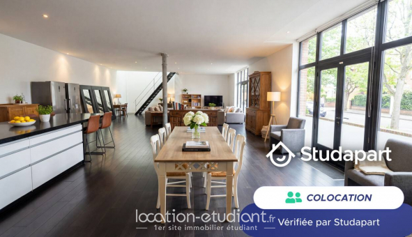 Colocation �tudiante Studio &agrave; Tourcoing (59200)