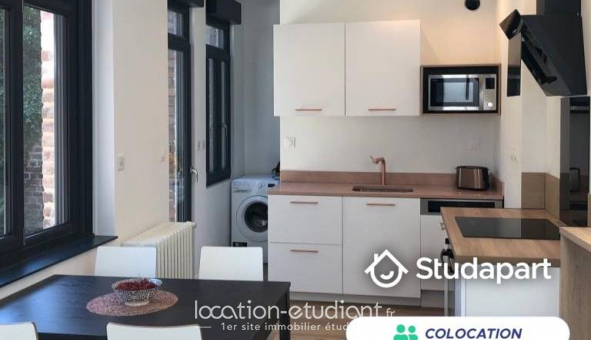 Colocation �tudiante Studio &agrave; Tourcoing (59200)