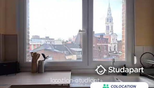 Colocation �tudiante Studio &agrave; Tourcoing (59200)