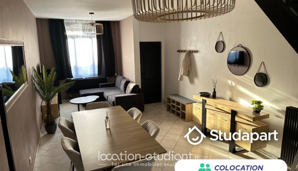 Colocation �tudiante Studio &agrave; Tourcoing (59200)