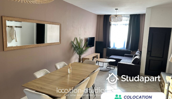 Colocation �tudiante Studio &agrave; Tourcoing (59200)