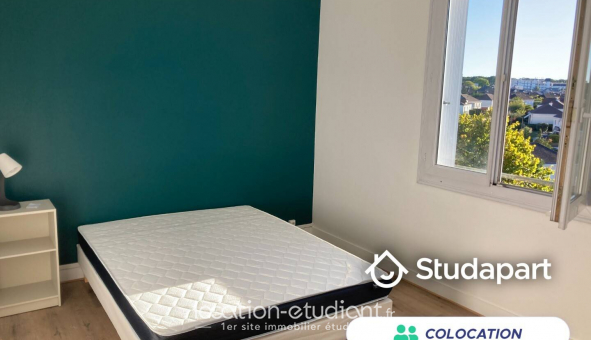 Colocation tudiante Studio à Tours (37000)