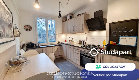 Colocation étudiante Studio à Tours (37000)