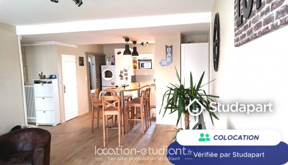 Colocation tudiante Studio à Tours (37000)