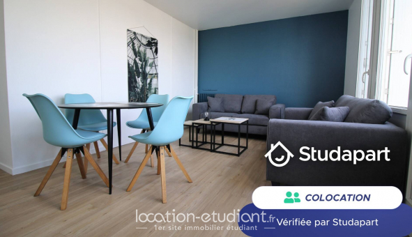 Colocation tudiante Studio à Tours (37000)
