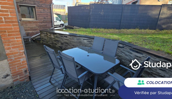 Colocation �tudiante Studio &agrave; Tr�laz� (49800)