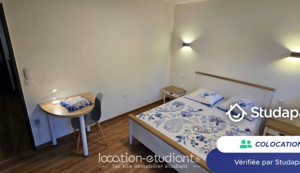 Colocation �tudiante Studio &agrave; Tr�laz� (49800)