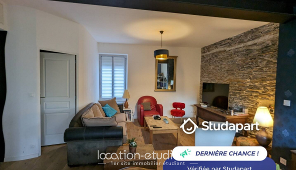 Colocation �tudiante Studio &agrave; Tr�laz� (49800)