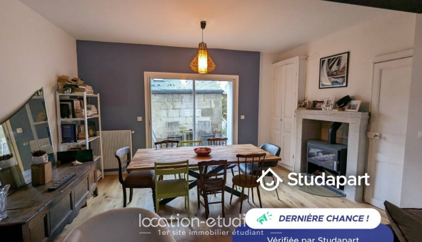 Colocation �tudiante Studio &agrave; Tr�laz� (49800)