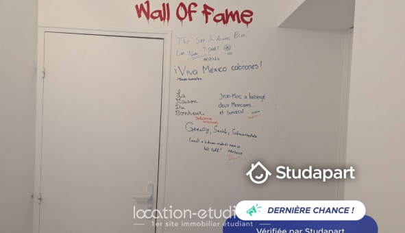 Colocation �tudiante Studio &agrave; Tr�laz� (49800)