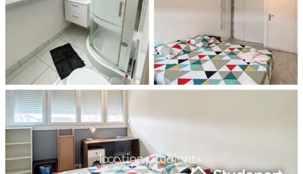 Colocation étudiante Studio à Troyes (10000)