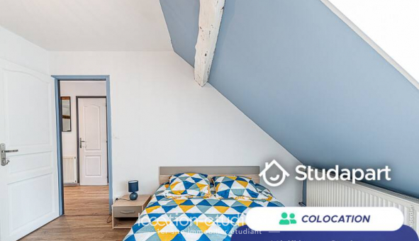 Colocation tudiante Studio à Troyes (10000)