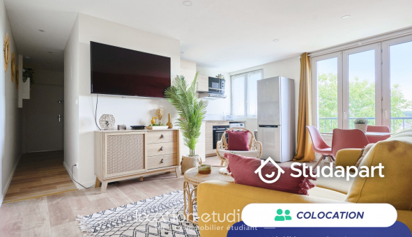 Colocation étudiante T3 à Troyes (10000)