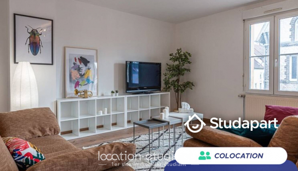 Colocation tudiante Studio à Troyes (10000)