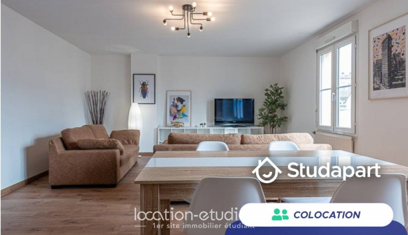 Colocation tudiante Studio à Troyes (10000)