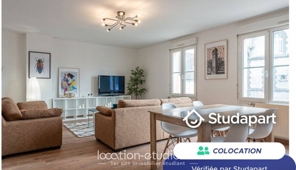 Colocation tudiante Studio à Troyes (10000)