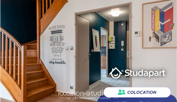 Colocation tudiante Studio à Troyes (10000)
