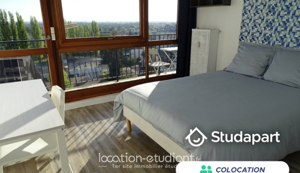 Colocation étudiante Studio à Troyes (10000)