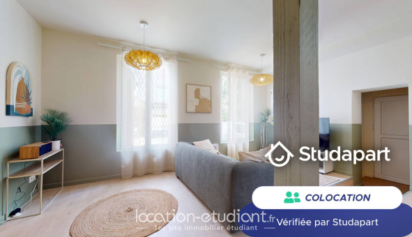 Colocation tudiante Studio à Troyes (10000)