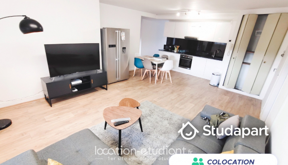 Colocation étudiante T1 à Troyes (10000)