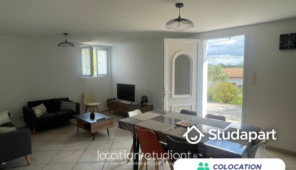 Colocation �tudiante Studio &agrave; Ustaritz (64480)