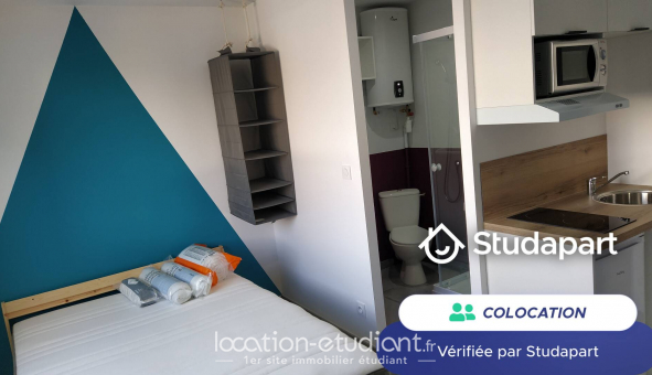 Colocation étudiante Studio à Valence (26000)