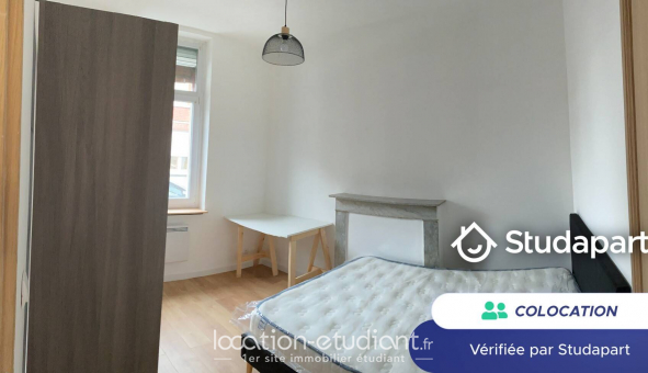 Colocation tudiante Studio à Valenciennes (59300)