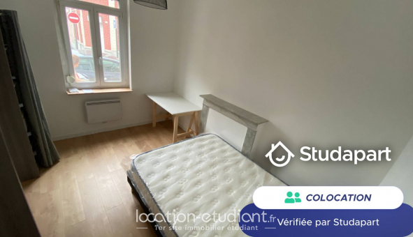 Colocation tudiante Studio à Valenciennes (59300)