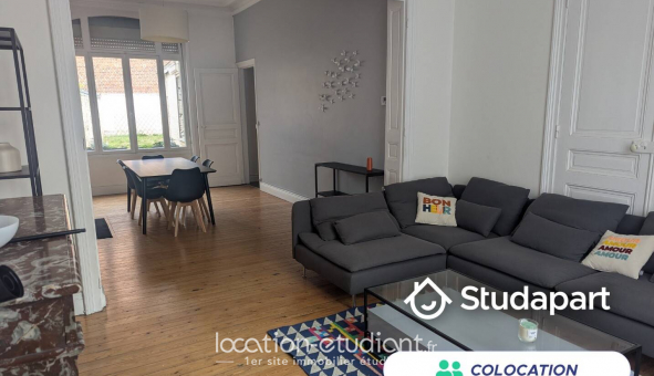 Colocation tudiante Studio à Valenciennes (59300)