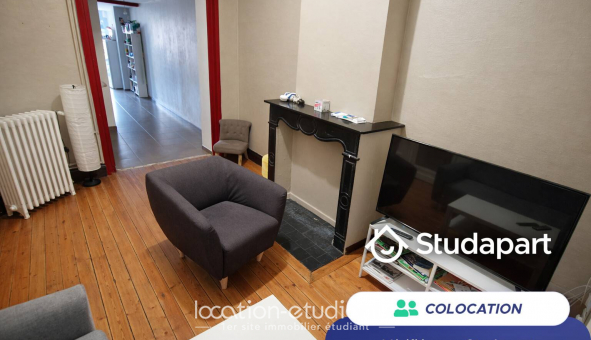 Colocation �tudiante Studio &agrave; Valenciennes (59300)