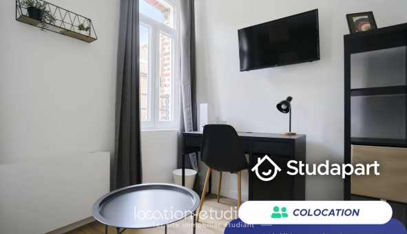 Colocation étudiante T4 à Valenciennes (59300)
