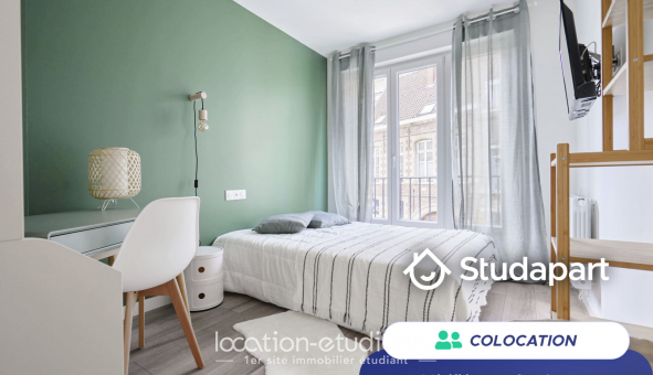 Colocation tudiante T2 à Valenciennes (59300)