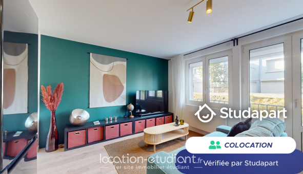 Colocation étudiante T3 à Vandoeuvre lès Nancy (54500)