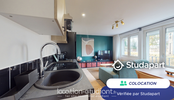 Colocation étudiante T3 à Vandoeuvre lès Nancy (54500)