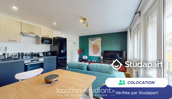 Colocation étudiante T3 à Vandoeuvre lès Nancy (54500)