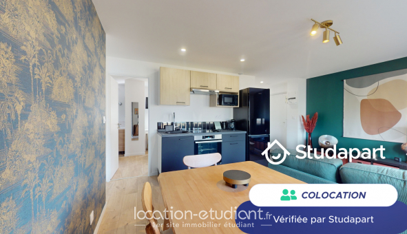 Colocation étudiante T3 à Vandoeuvre lès Nancy (54500)