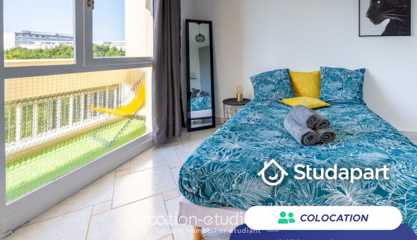 Colocation étudiante Studio à Vandoeuvre lès Nancy (54500)