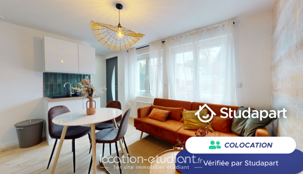 Colocation �tudiante Studio &agrave; Vandoeuvre l�s Nancy (54500)