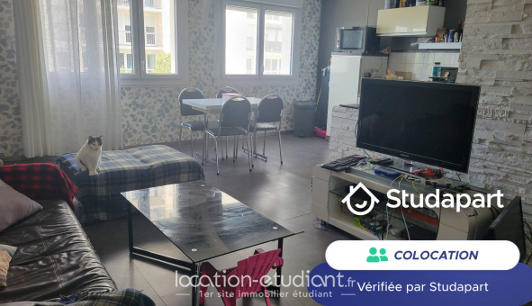 Colocation tudiante Studio à Vandoeuvre ls Nancy (54500)