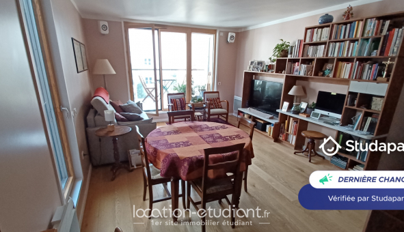 Colocation �tudiante Studio &agrave; Vanves (92170)
