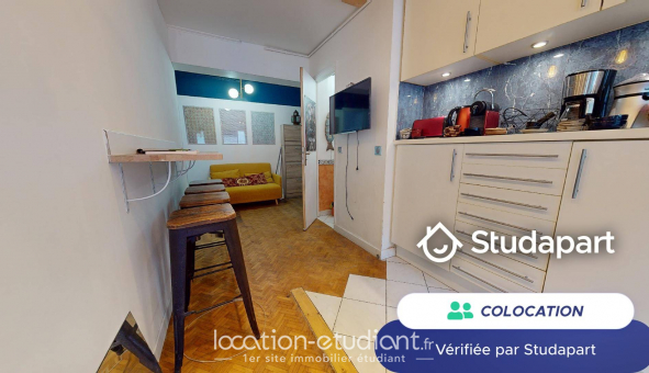 Colocation �tudiante Studio &agrave; Vanves (92170)