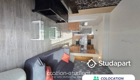 Colocation tudiante Studio à Vaulx en Velin (69120)