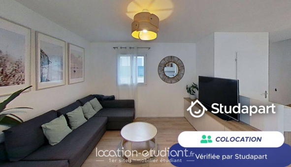 Colocation �tudiante Studio &agrave; Vaulx en Velin (69120)